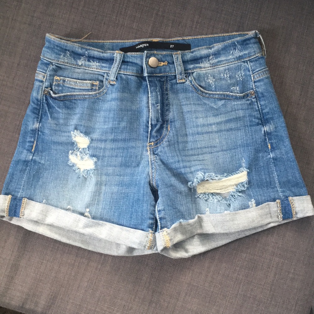 Francescas denim shorts